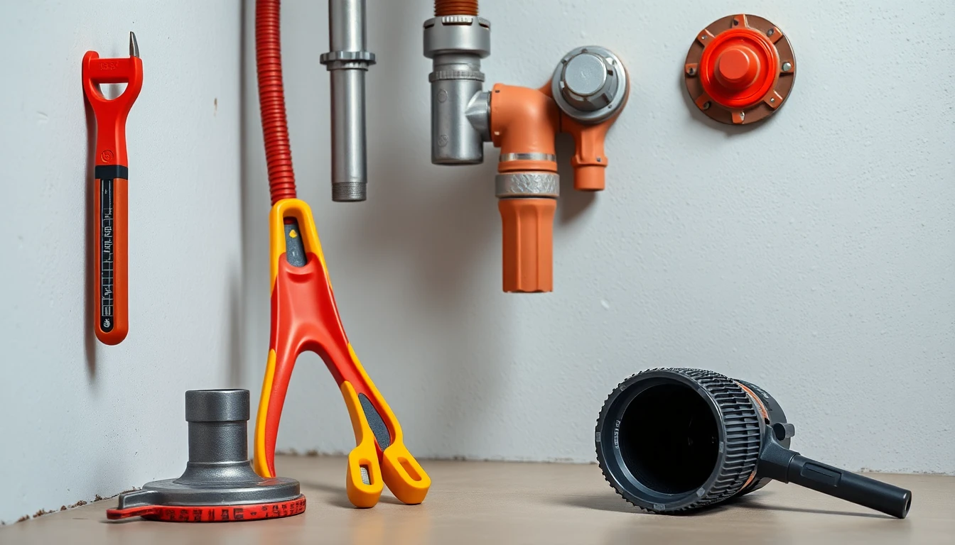 Gas line repair